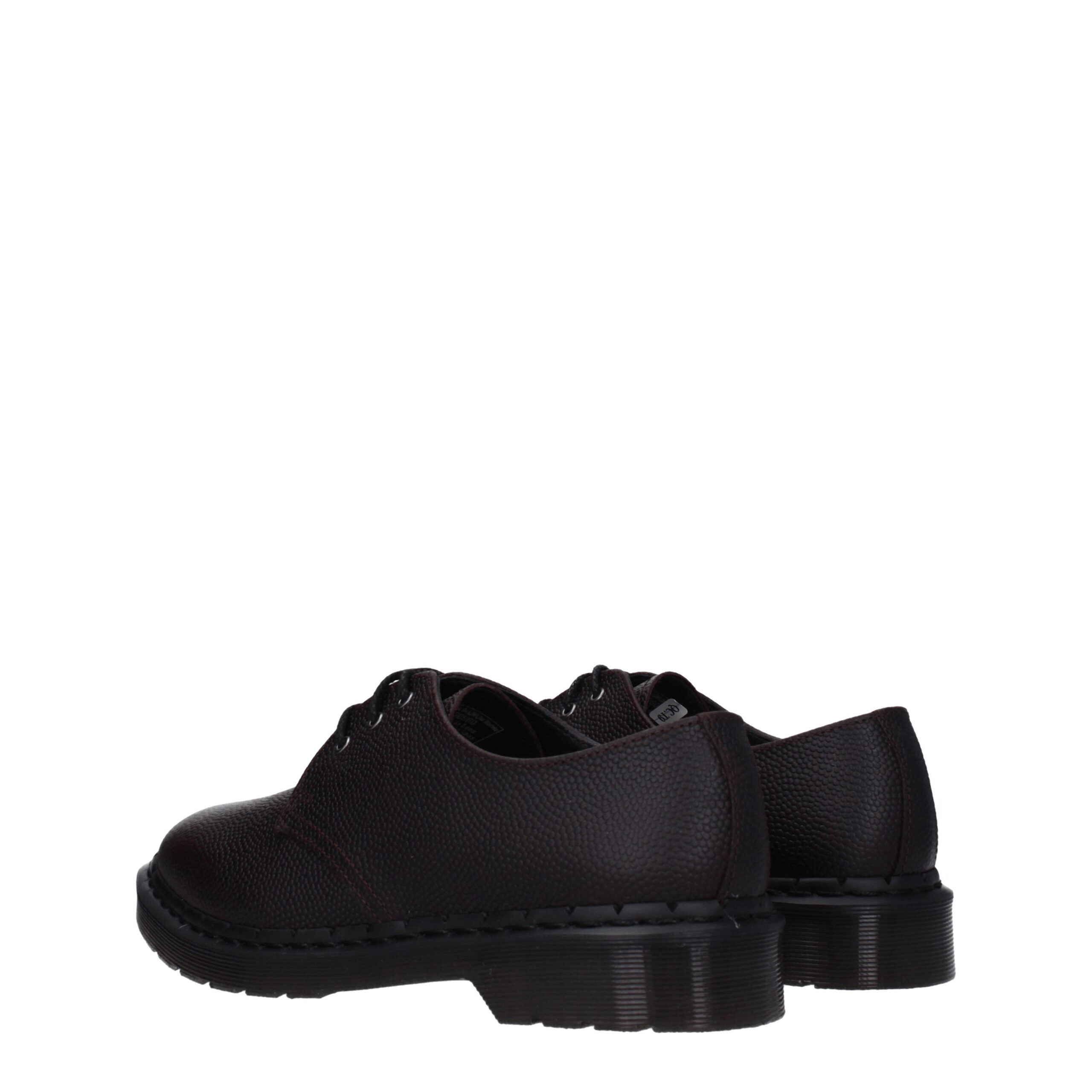 Purple Leather Oxfords And Derbies