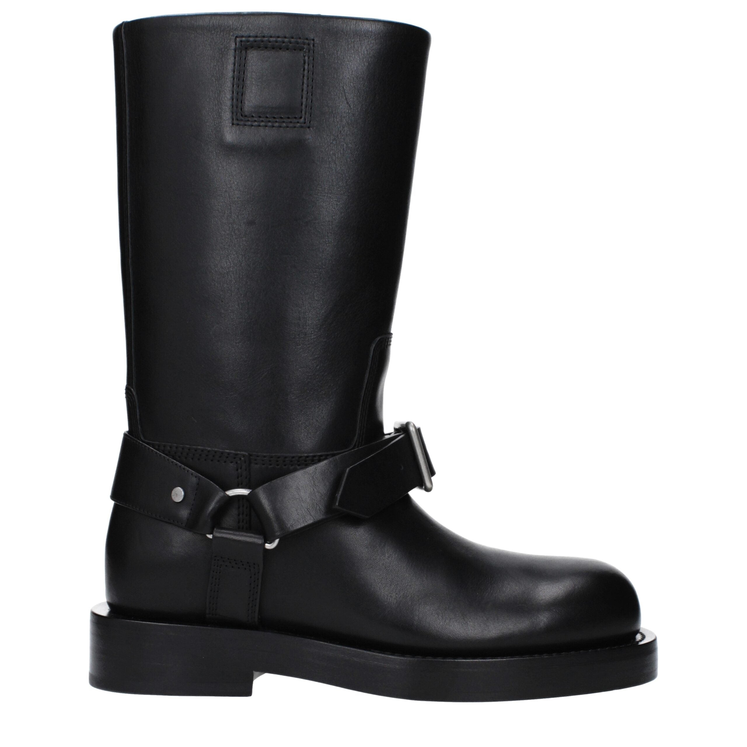 Black Leather Boots