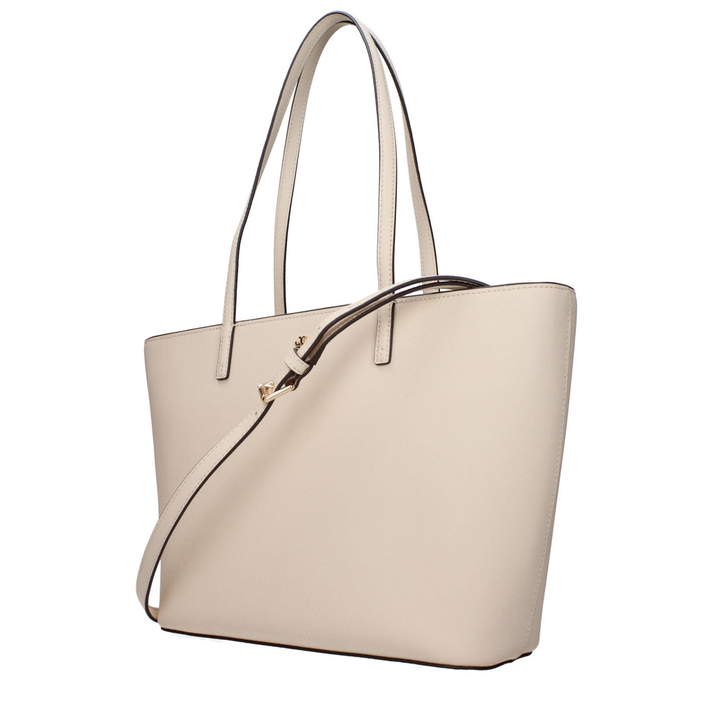 Tory Burch Beige Leather Shoulder Bag