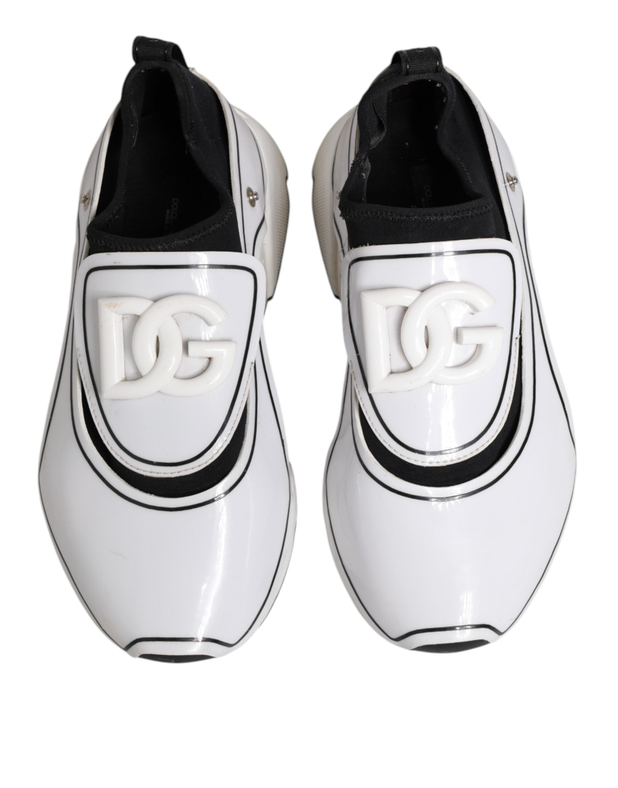 White Black Logo Plaque Daymaster Men Sneakers Shoes