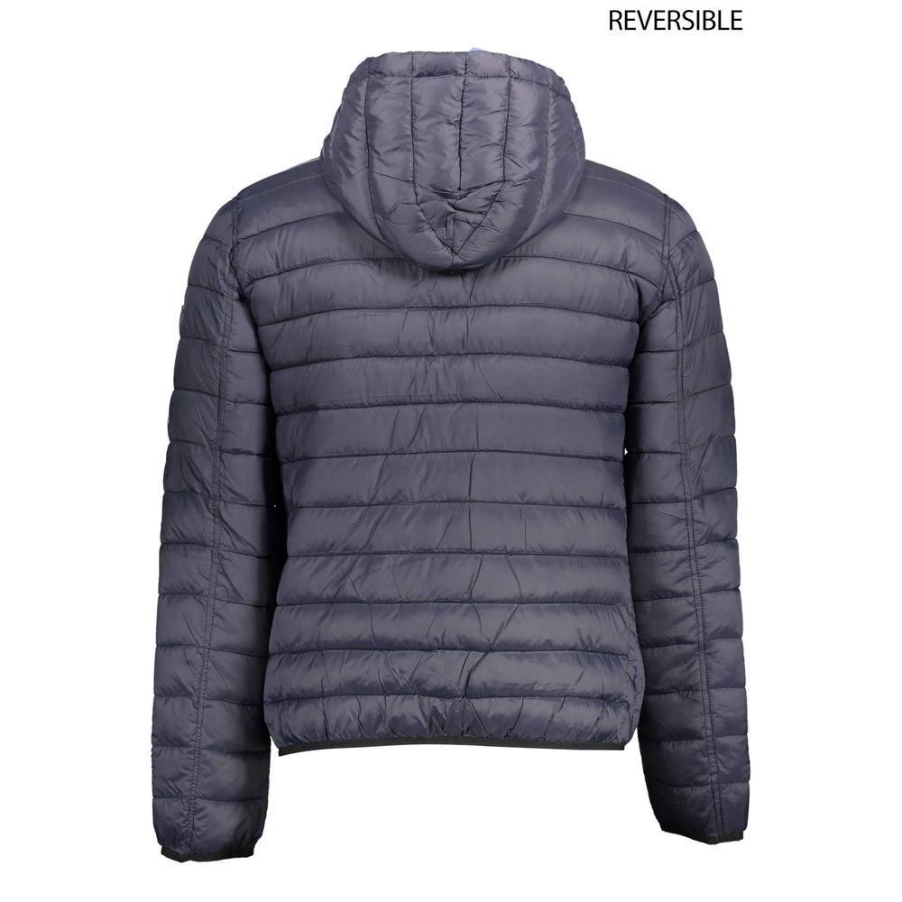 Blue Nylon Men's Jacket