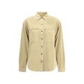 Beige Denim Shirt
