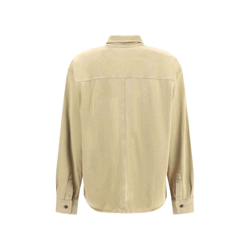 Beige Denim Shirt