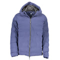 Blue Polyamide Men's Jacket