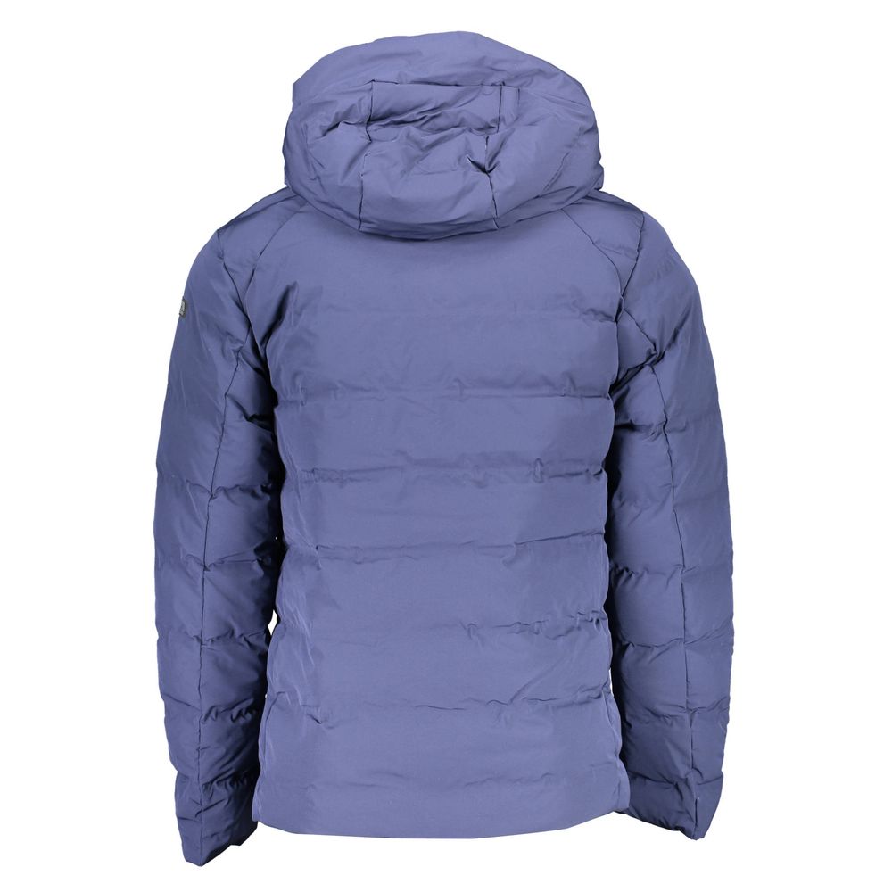 Blue Polyamide Men's Jacket