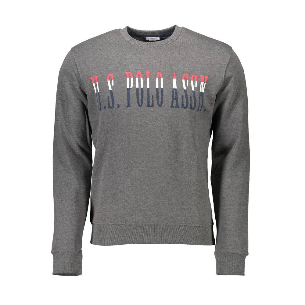 Gray Cotton Men's Sweatshirt