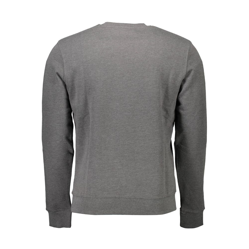 Gray Cotton Men's Sweatshirt