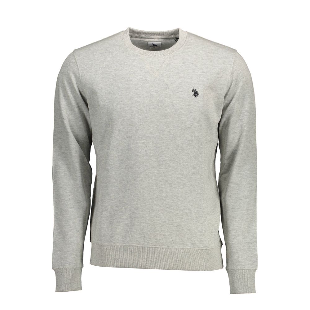 Gray Cotton Men's Sweatshirt