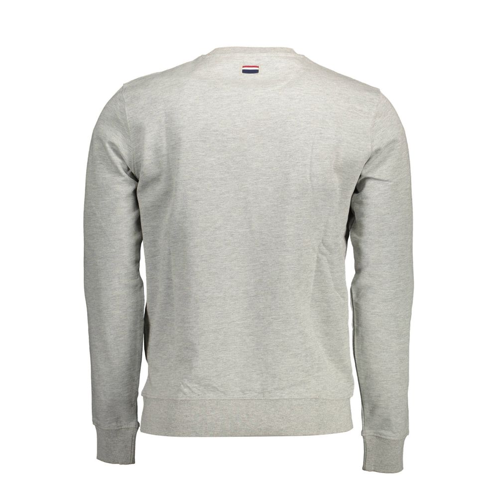 Gray Cotton Men's Sweatshirt