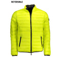 Yellow Nylon Men's Jacket