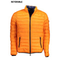 Orange Nylon Men's Jacket