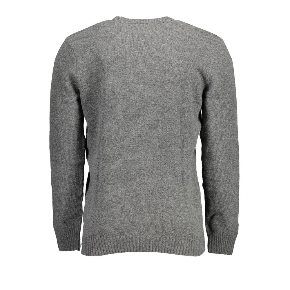 Gray Wool Men's Sweater
