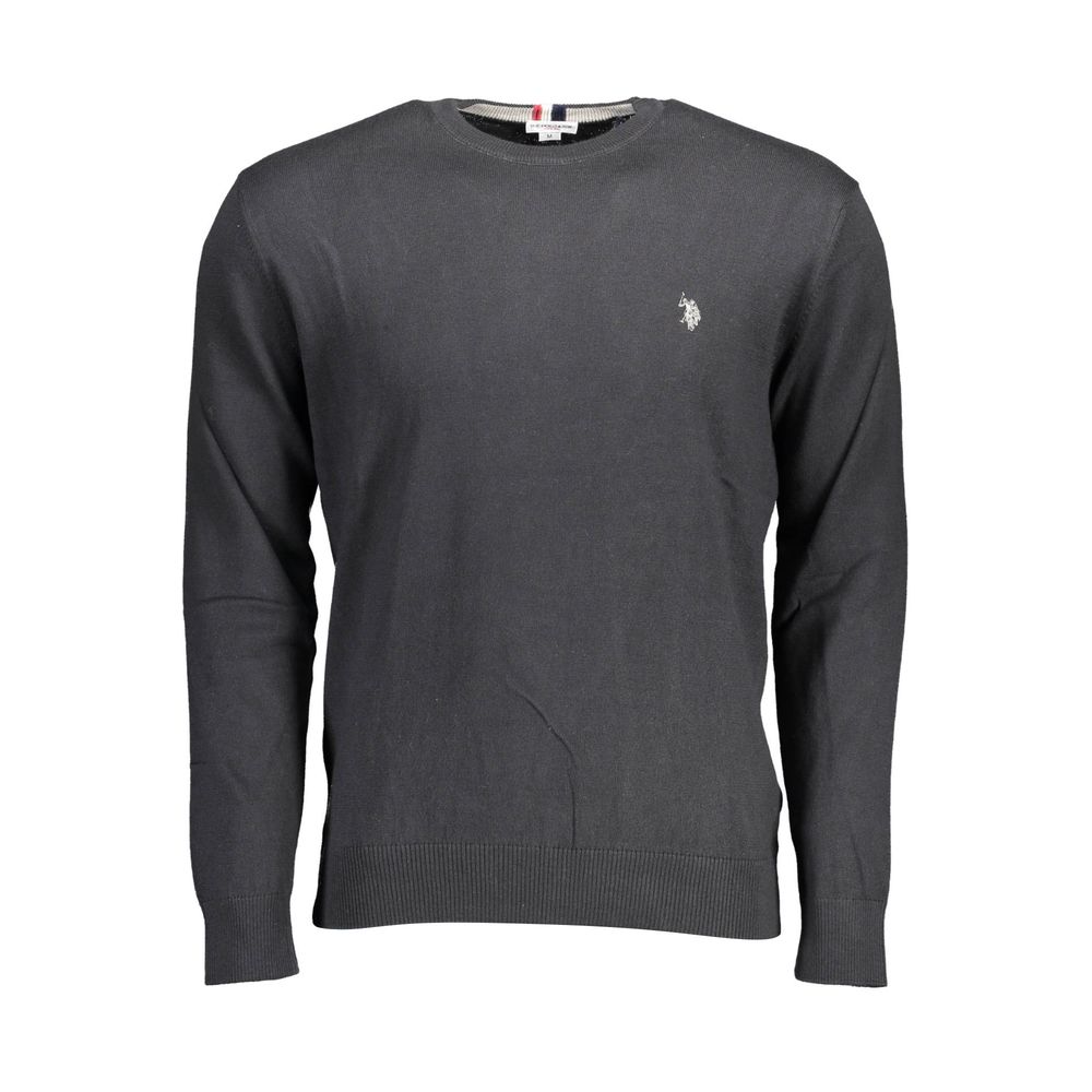 Black Cotton Men's Shirt