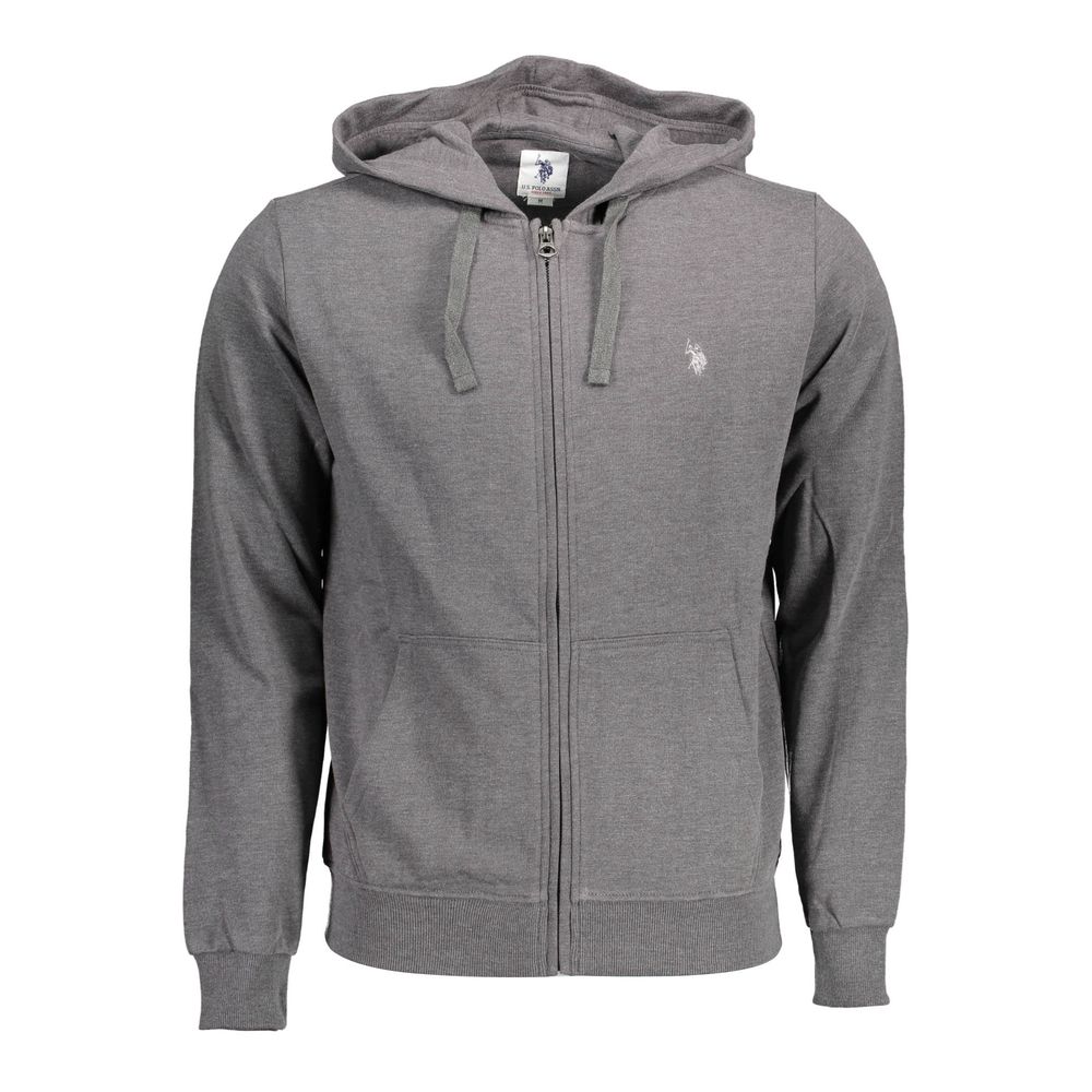 Gray Cotton Men's Sweatshirt