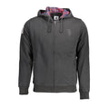 Black Cotton Men's Sweatshirt