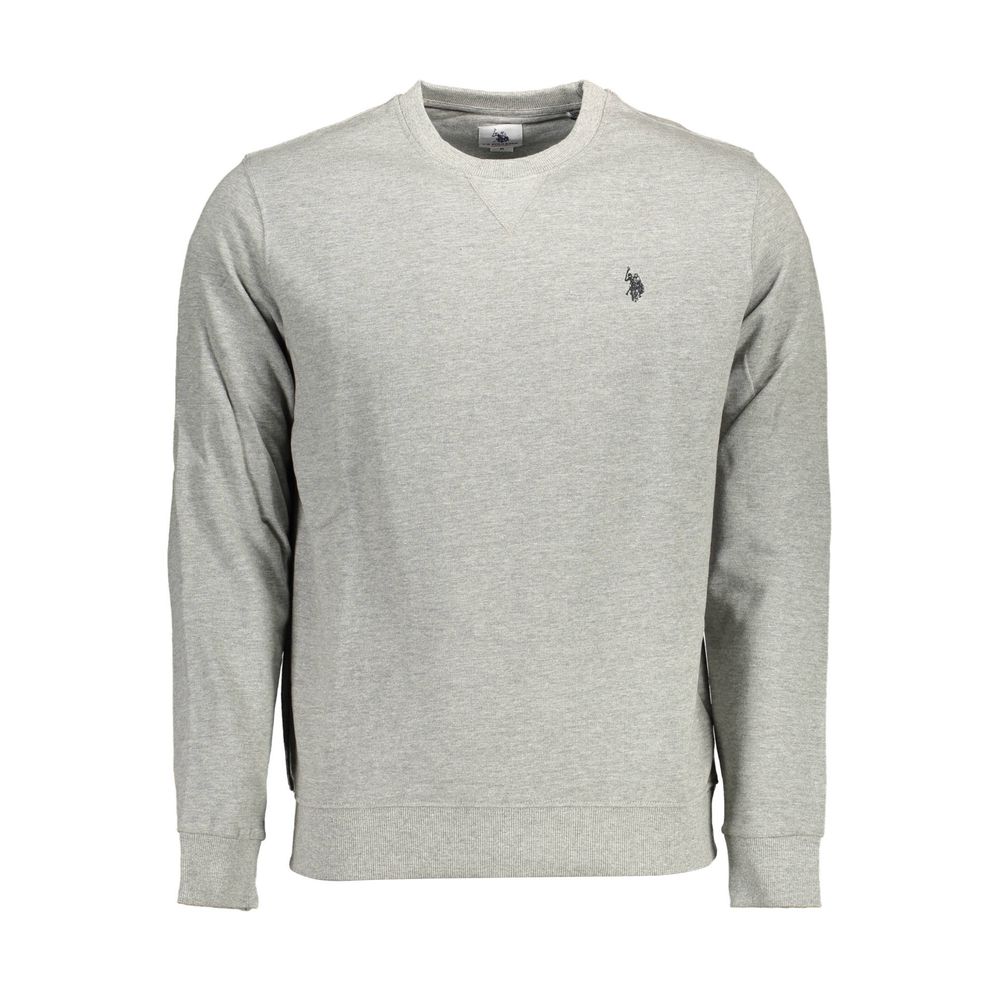 Gray Cotton Men's Sweatshirt