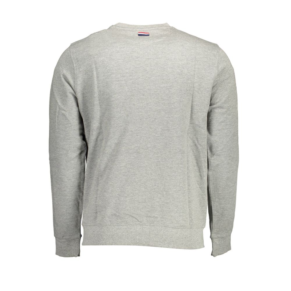 Gray Cotton Men's Sweatshirt