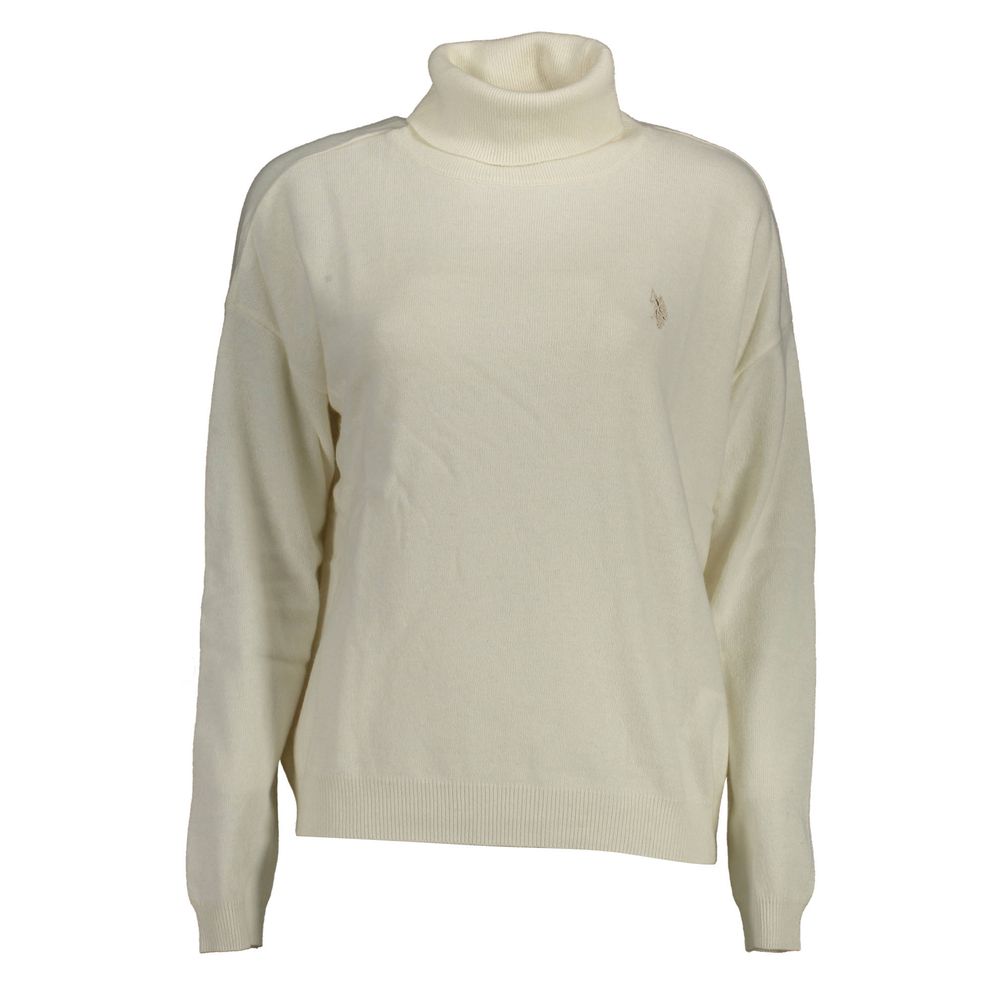 Bianco Viscose Women's Sweater