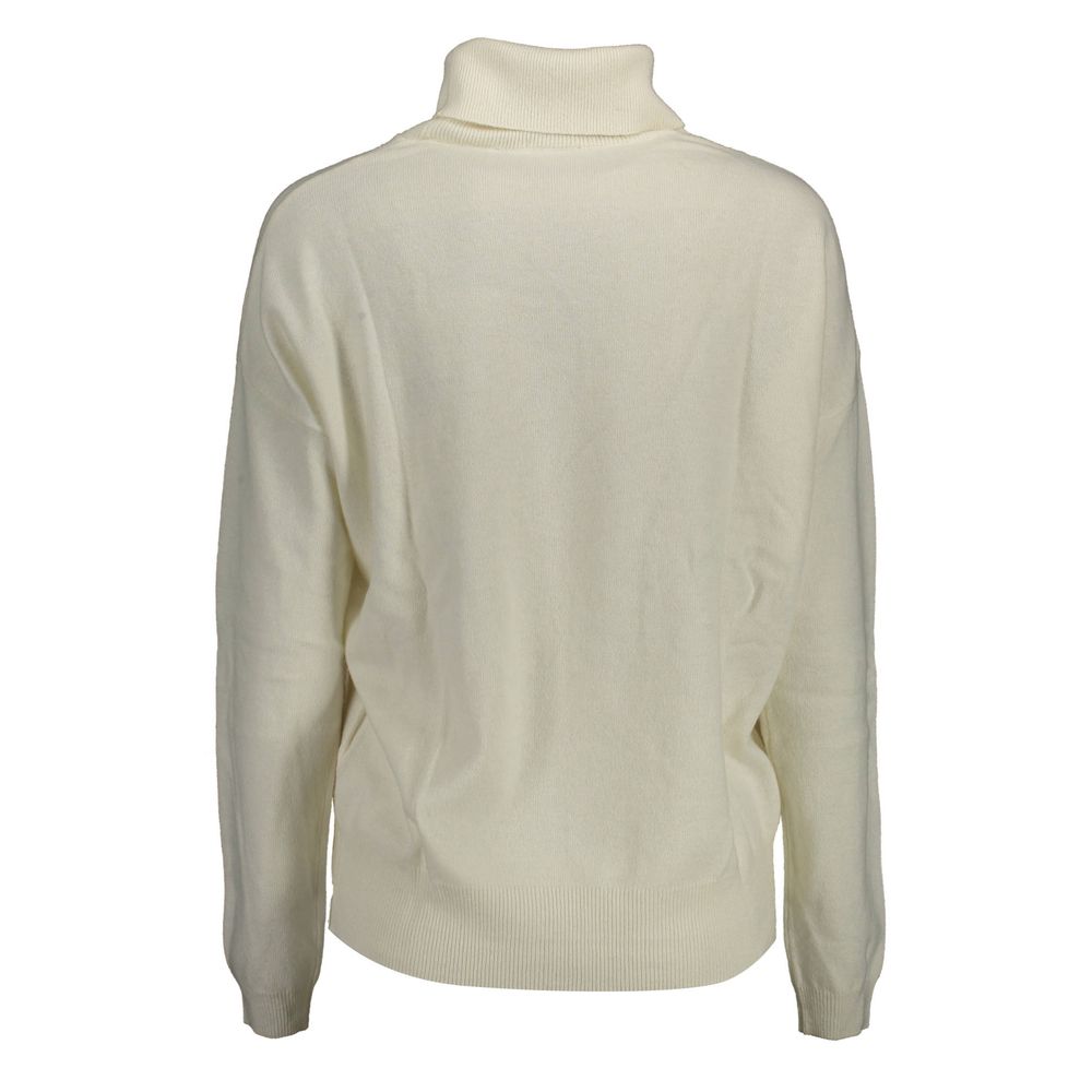 Bianco Viscose Women's Sweater