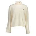White Acrylic Women's Sweater