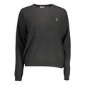 Black Viscose Women's Sweater