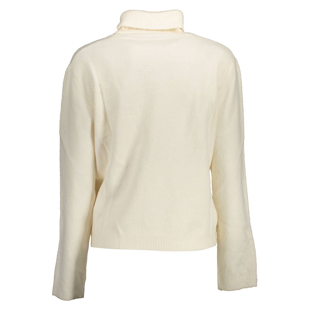White Acrylic Women's Sweater