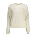 White Fabric Women's Sweater
