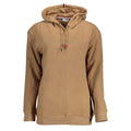 Brown Cotton Women's Sweatshirt