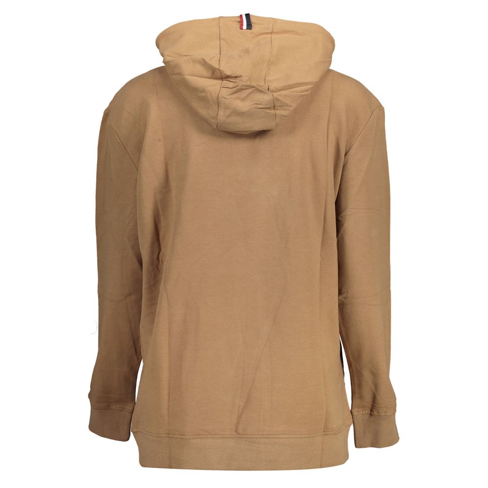 Brown Cotton Women's Sweatshirt