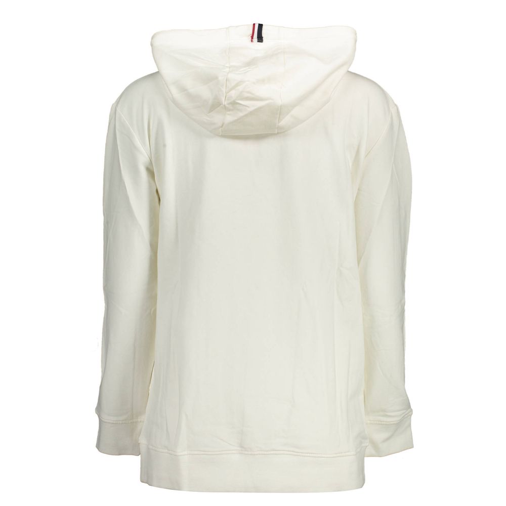 White Cotton Women's Sweatshirt