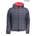 Blue Nylon Men's Jacket
