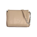 BYBLOS Beige Polyurethane Women's Shoulder Bag