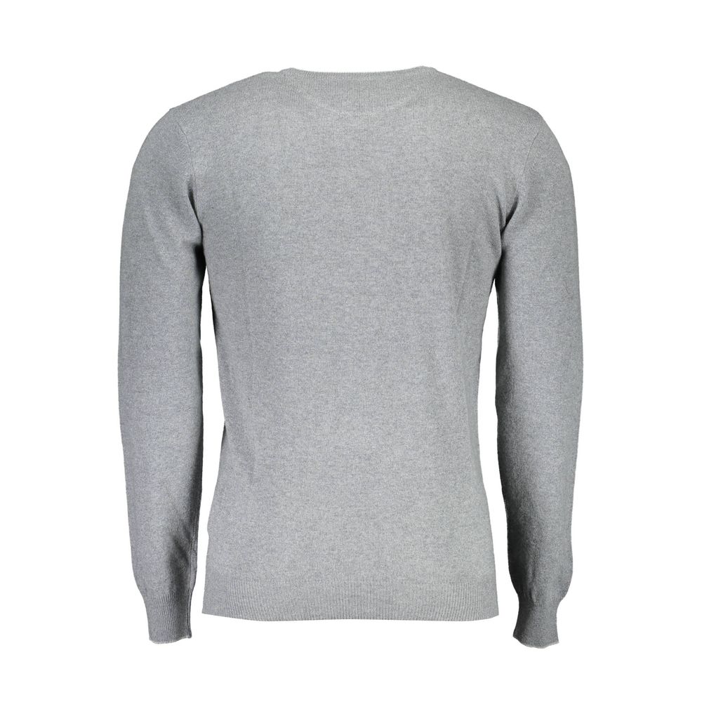 Gray Wool Men's Sweater