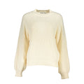 White Polyester Women's Sweater