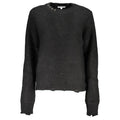 Black Acrylic Women's Sweater