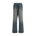 Blue Cotton Joggers (Workout Pants)