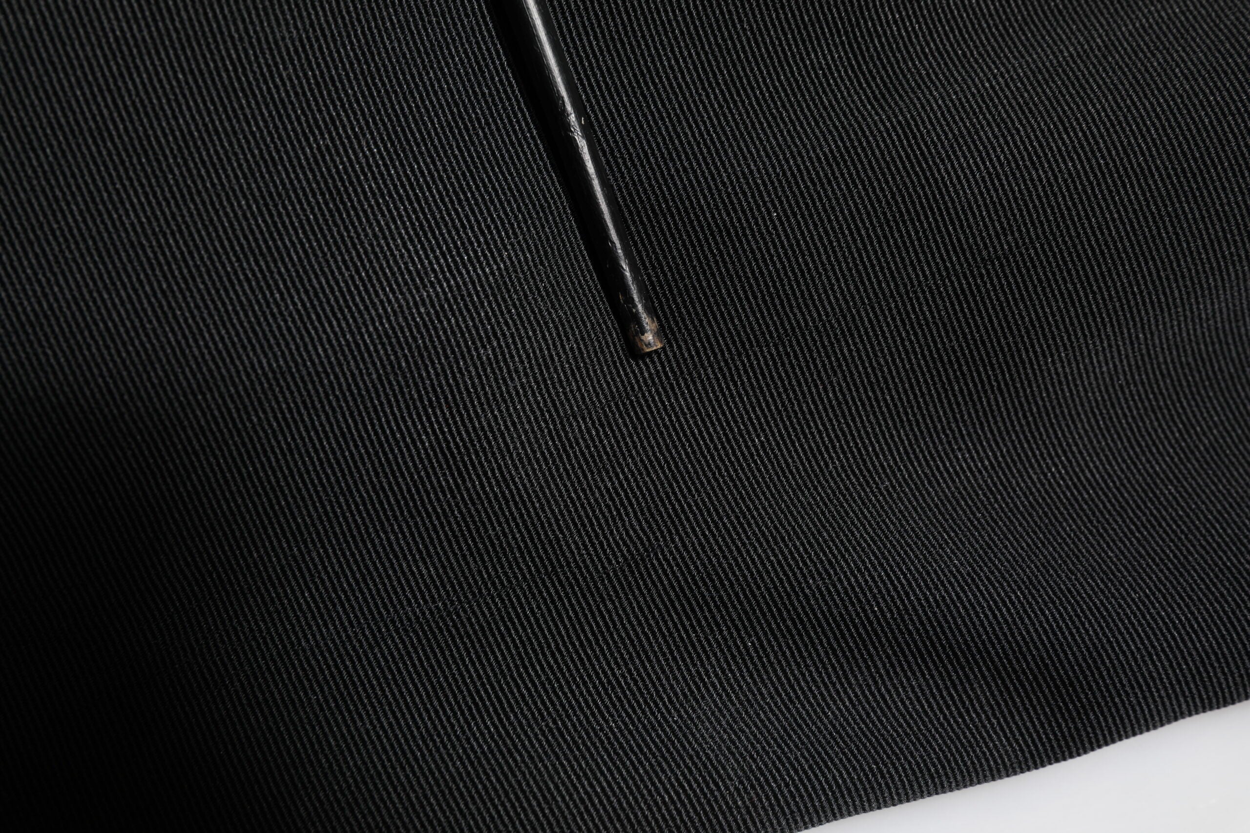 Dolce & Gabbana Black Acetate HighWaist Tapered Trouser Pants