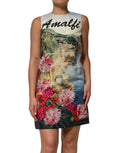 Dolce & Gabbana Multicolor Crystal Embellished Mini Dress