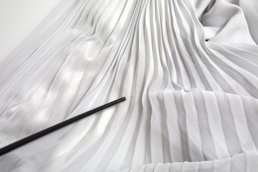 Dolce & Gabbana Light Grey Polyester Pleated Long Maxi Dress