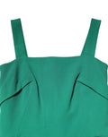 Dolce & Gabbana Dark Green Sleeveless Rayon Bodycon Dress