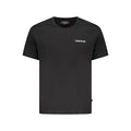 Guess Jeans Black Cotton Men T-Shirt