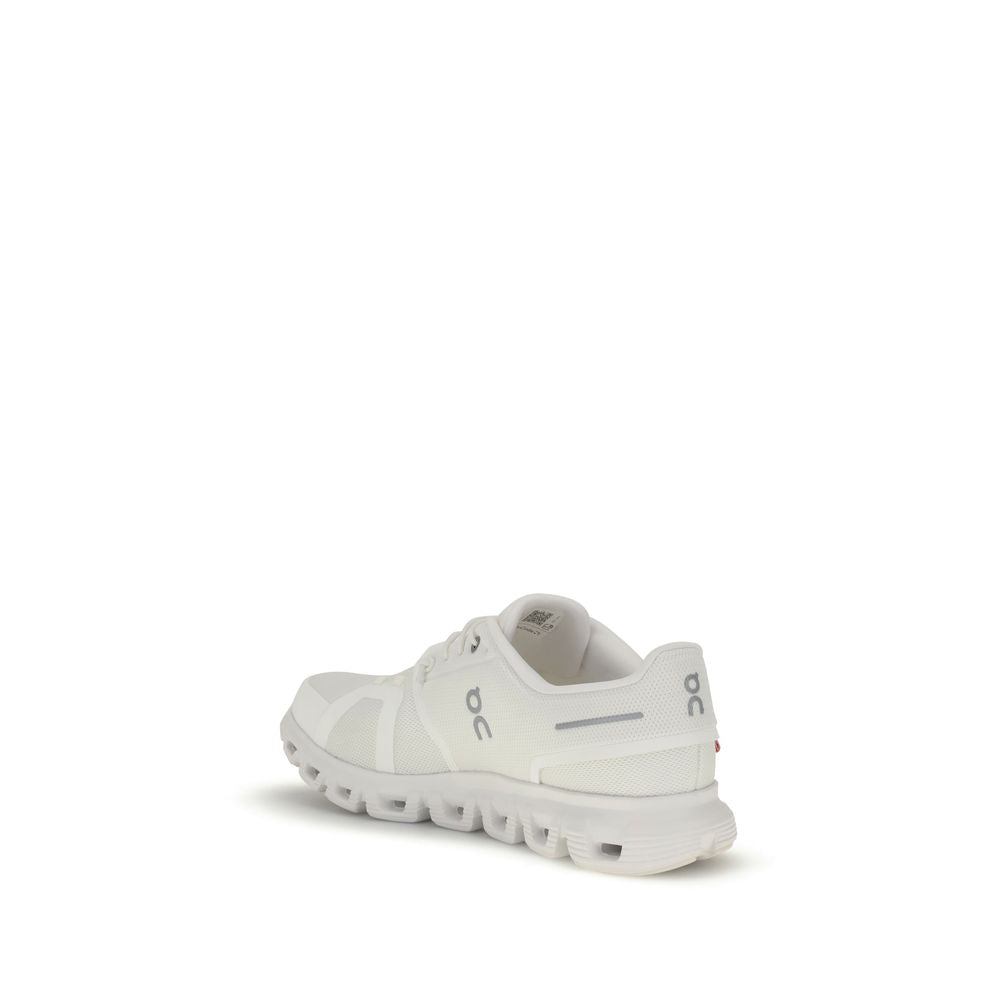ON White Recycled Polyester Athletic Sneakers