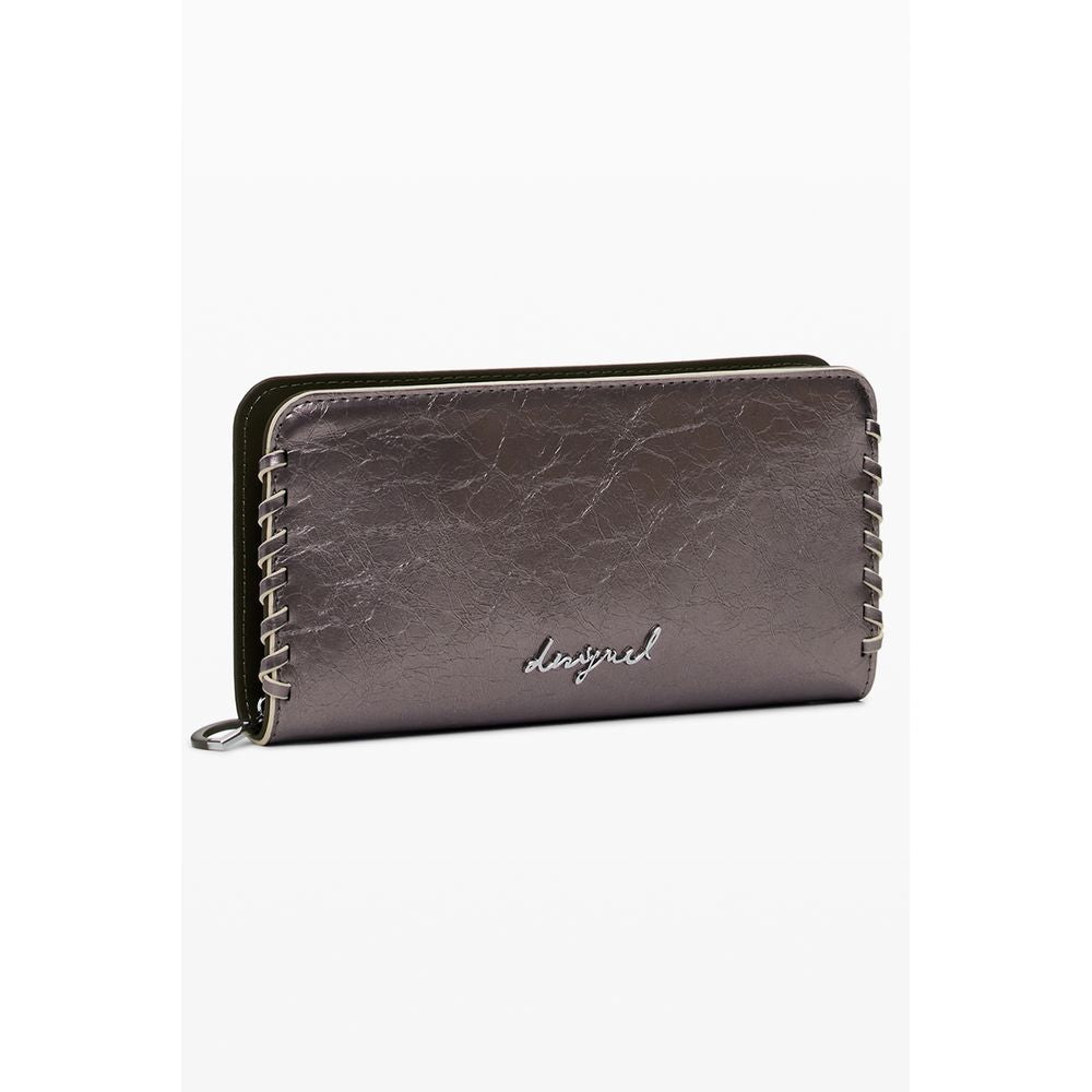 Desigual Bronze Polyurethane Women Wallet