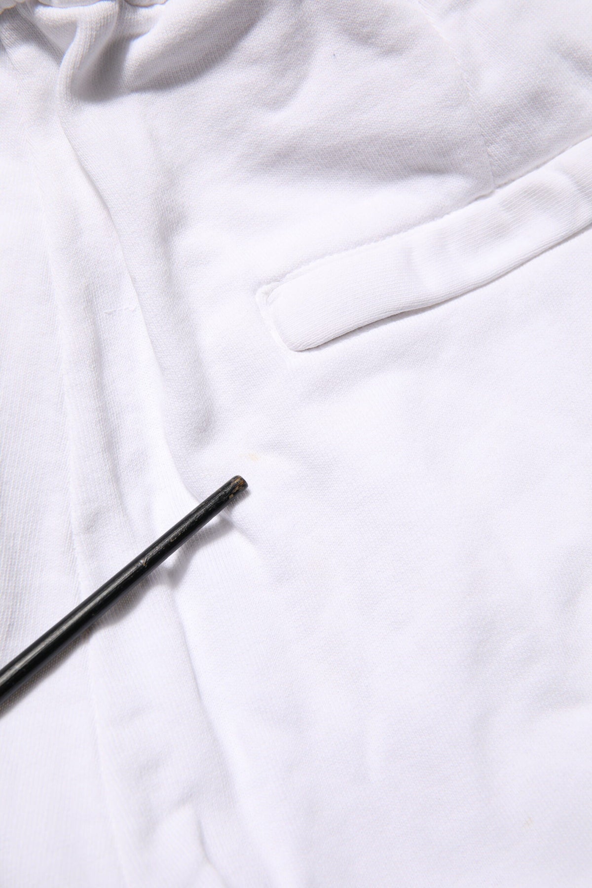 Dolce & Gabbana White Cotton Cargo Trousers Logo Patch Pants