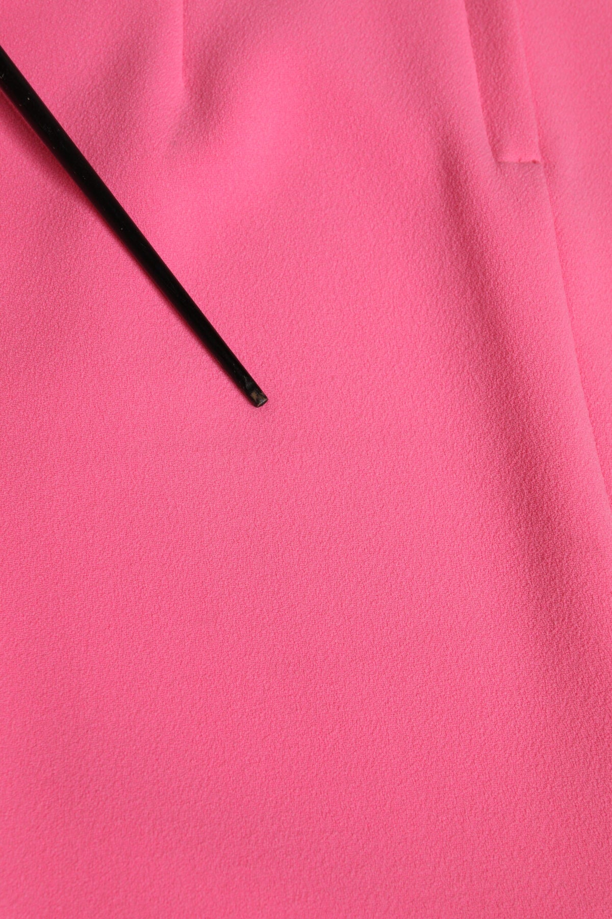 Dolce & Gabbana Pink Polyester Long Sleeves Sheath Midi Dress