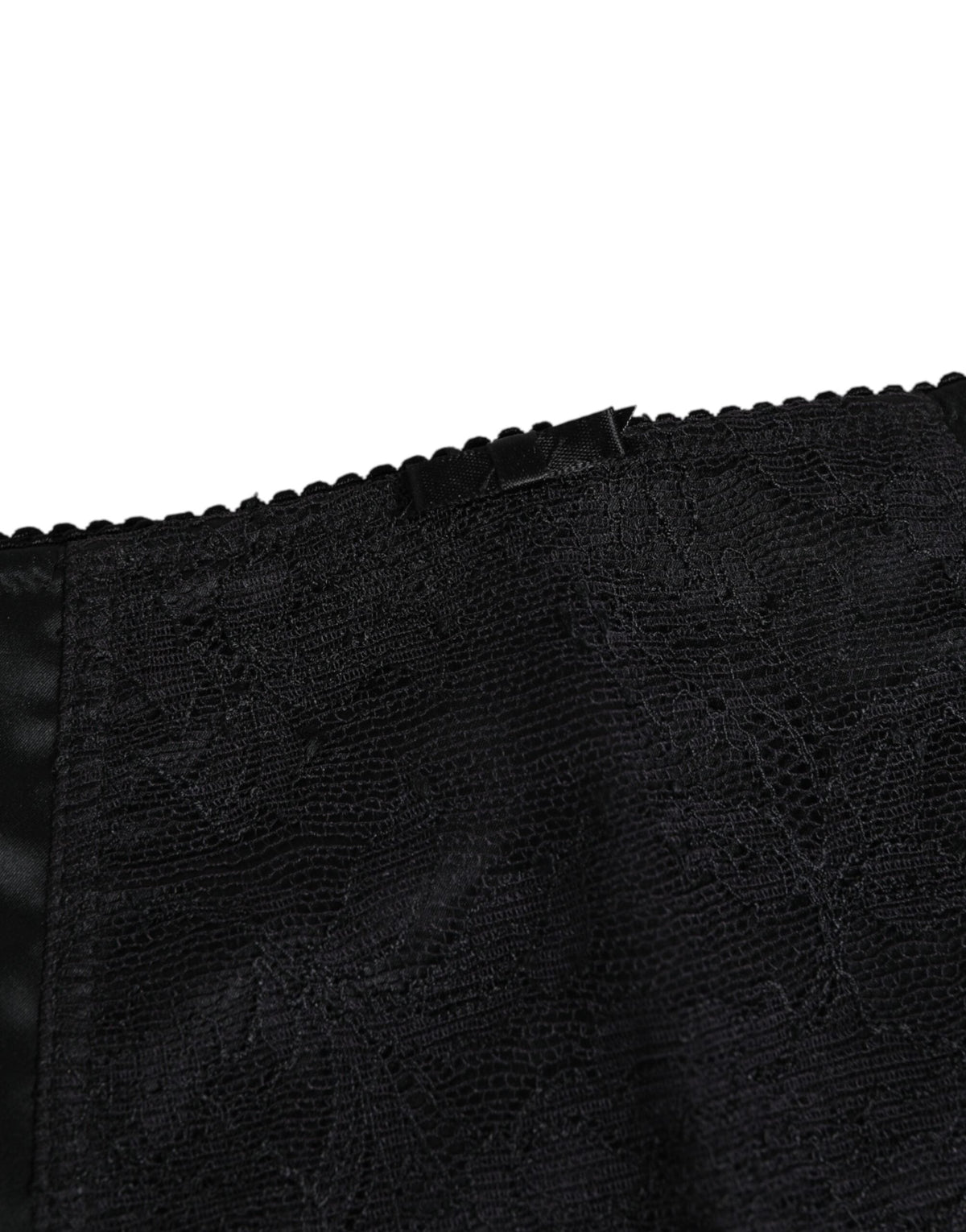 Dolce & Gabbana Black Silk Stretch Slip Cycling Women Underwear
