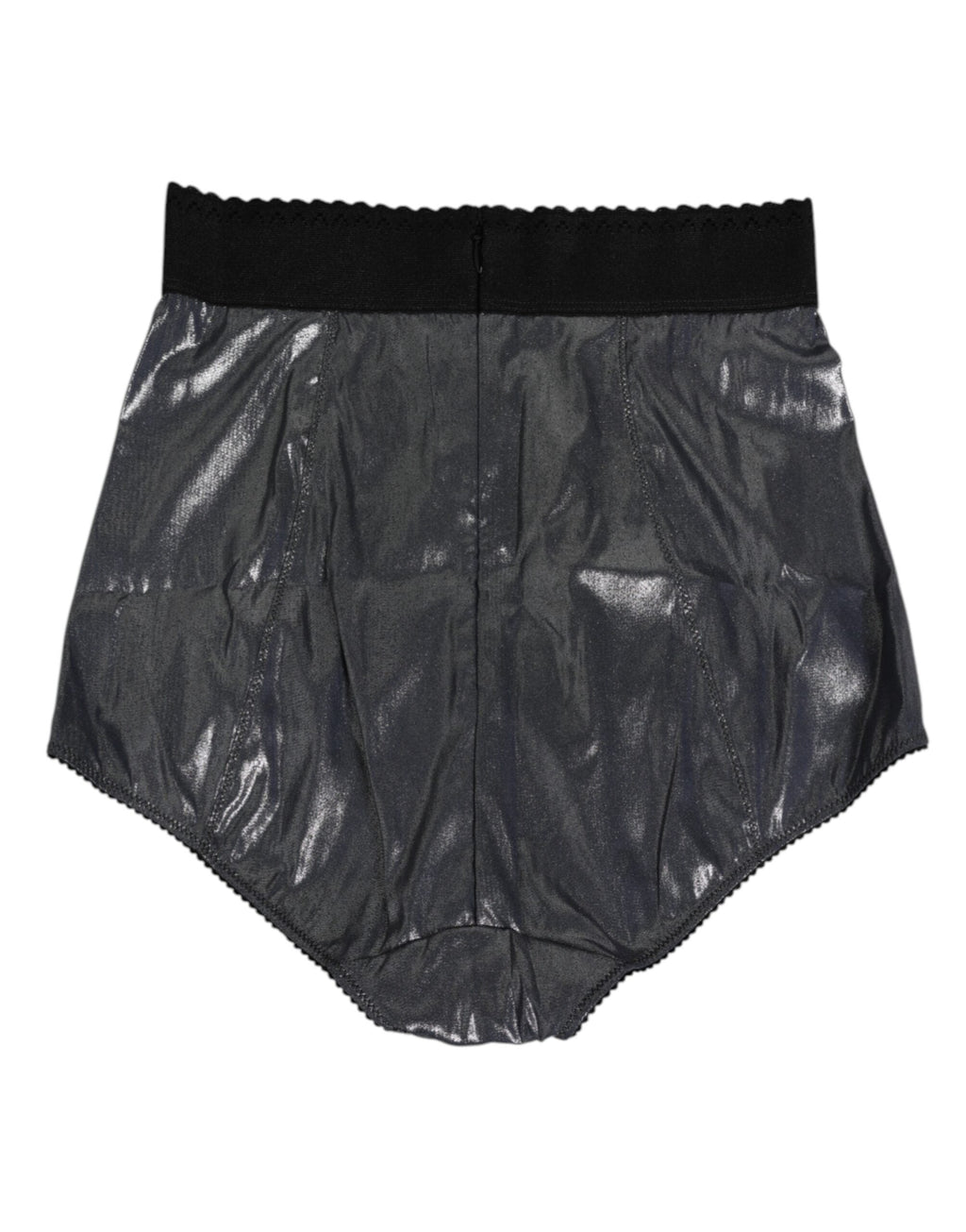Dolce & Gabbana Gray Silk Stretch Slip Girdle Panty Underwear