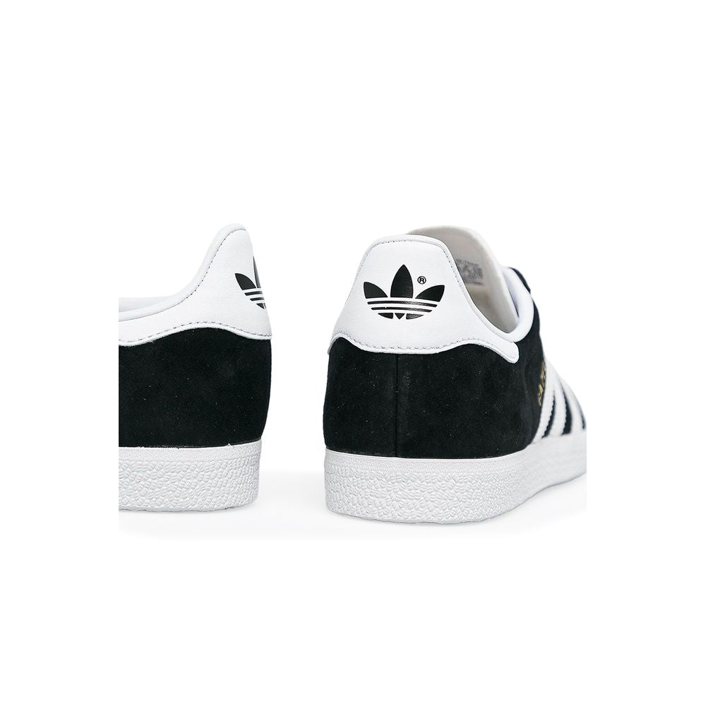 Adidas Originals Black Leather Low Top Sneakers