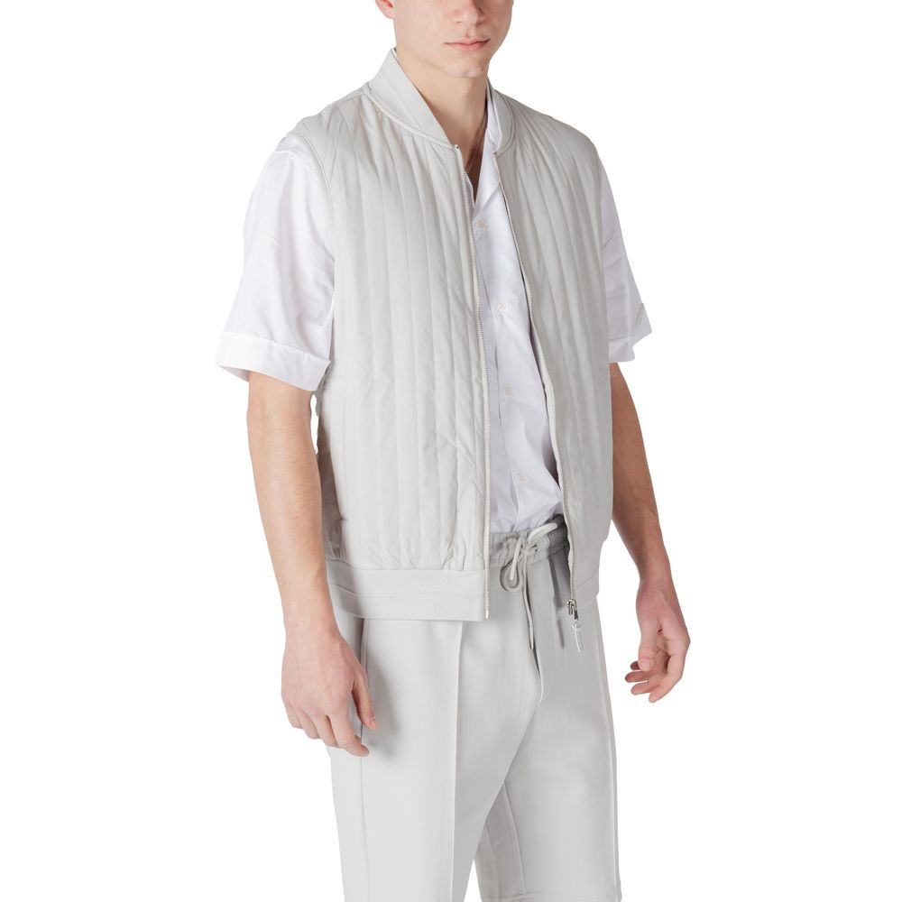 Antony Morato Gray Cotton Bomber