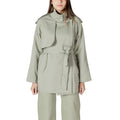 Morgan De Toi Bicolor Cotton Parka